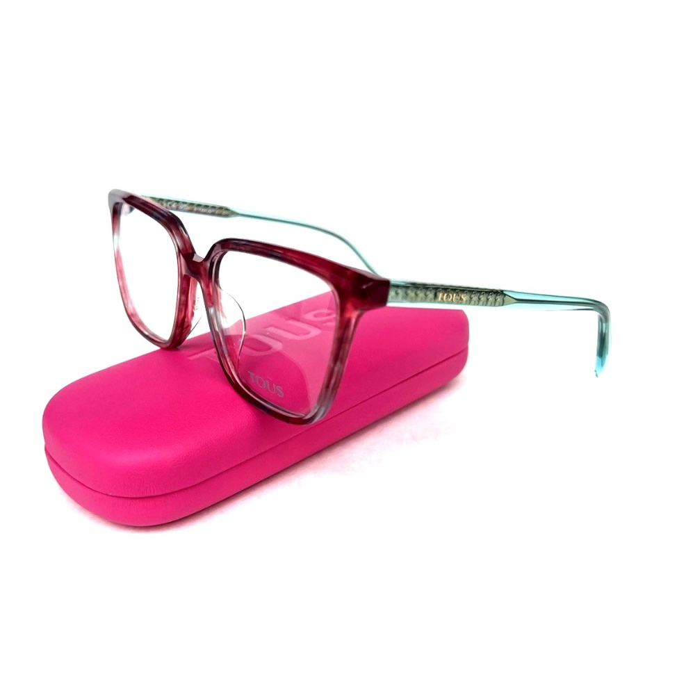 New TOUS Frames VTOB55 VC7 Eyeglasses Size 53 16 135 Pink Women Acetate